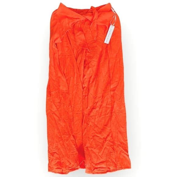 Young Fabulous & Broke On The Road Abigail Orange Wide Leg Pants with Side Slits - Picture 6 of 9